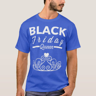 T-shirt Black Friday Queen, Drôle Thanksgiving Tee