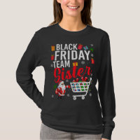 Black Friday Team Soeur Cute Christmas Shopping L