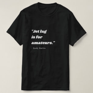 T-shirt Black Funny Travel Type de mot Citations Hommes