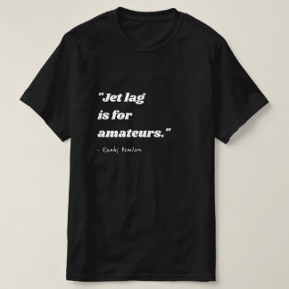 T-shirt Black Funny Travel Type de mot Citations Hommes