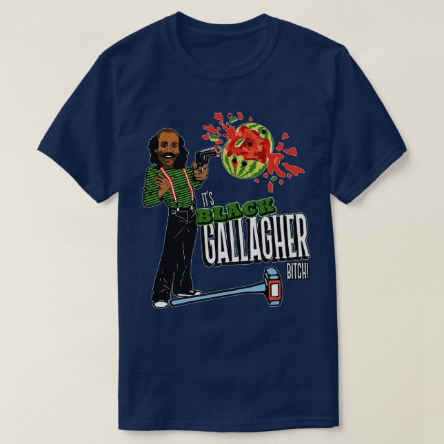 T-shirt Black Gallagher (Design devant)