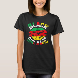 T-shirt Black Girl Magic African American Black History Mo