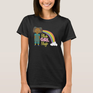 T-shirt Black Girl Magic Melanin Pride Africaine Afro Quee