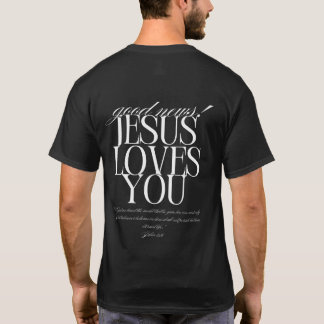 T-shirt Black Good News