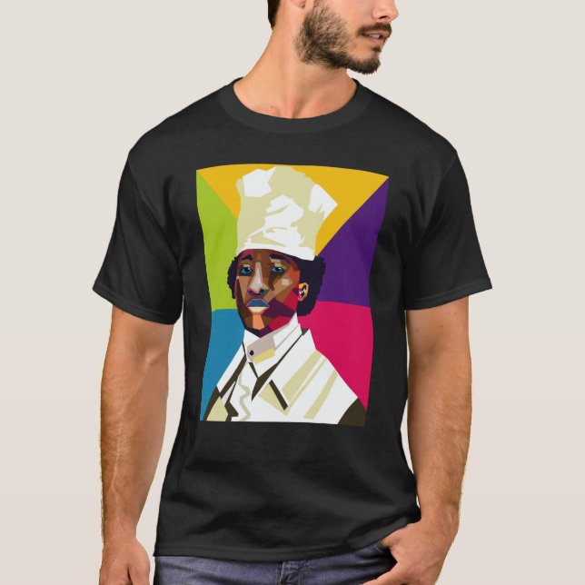 T-shirt Black History Executive Chef Hercules (Devant)