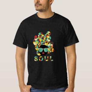T-shirt Black History Le pouvoir de Melanin American Afric