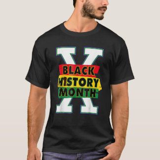 T-shirt Black History Month 2023 African American History