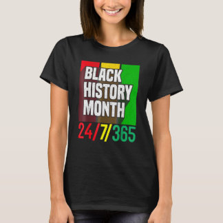 T-shirt Black History Month 247365 African American Melani