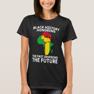 T-shirt Black History Month USA History America African  1