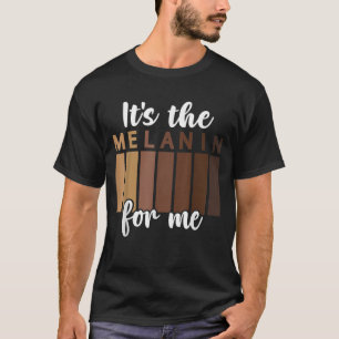 T-shirt Black History Pride Melanin Africain-Américain Hom