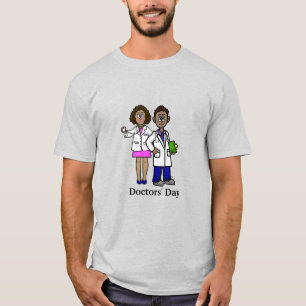 T-shirt Black Homme et Femme Docteurs