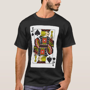 T-shirt Black Jack des pelles