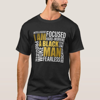 T-shirt Black King Black Men Black History Mois