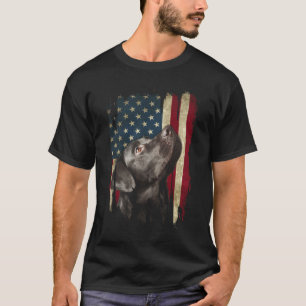T-shirt Black Labrador Gift États-Unis Propriétaire du l