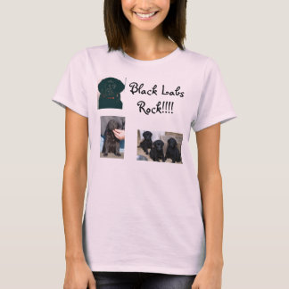 T-shirt Black Labs Rock ! ! ! !