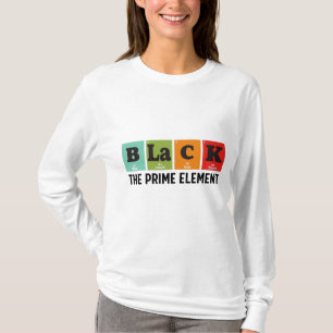 T-shirt Black Le Premier Élément, Mois de l'histoire des N