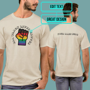 T-shirt Black LGBT Pride Toutes les vies comptent