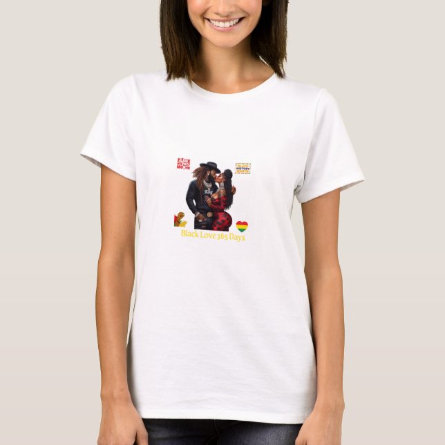 T-shirt Black Love (Devant)