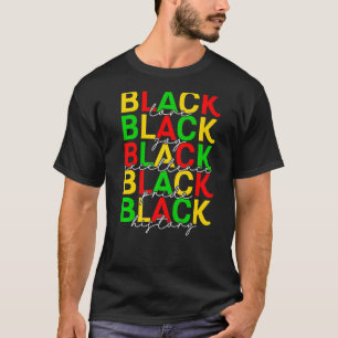 T-shirt Black Love Black Jove Black Pride Black History Bl