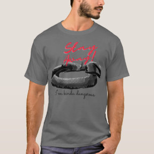 T-shirt Black Mamba Restez dangereux