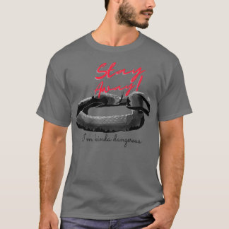 T-shirt Black Mamba Restez dangereux