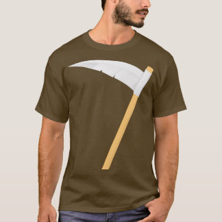 T-shirt Black Minimaliste Ax Horreur Halloween 3