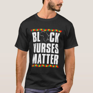 T-shirt Black Nurse Worth Equality Don Pour Les Afro-Améri