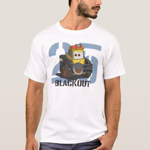 T-shirt Black-out Character Art