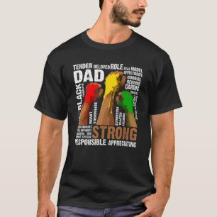 T-shirt Black Papa Poing Mains Black Histoire Mois Afro Af