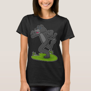 T-shirt Black Phanter Running Fitness