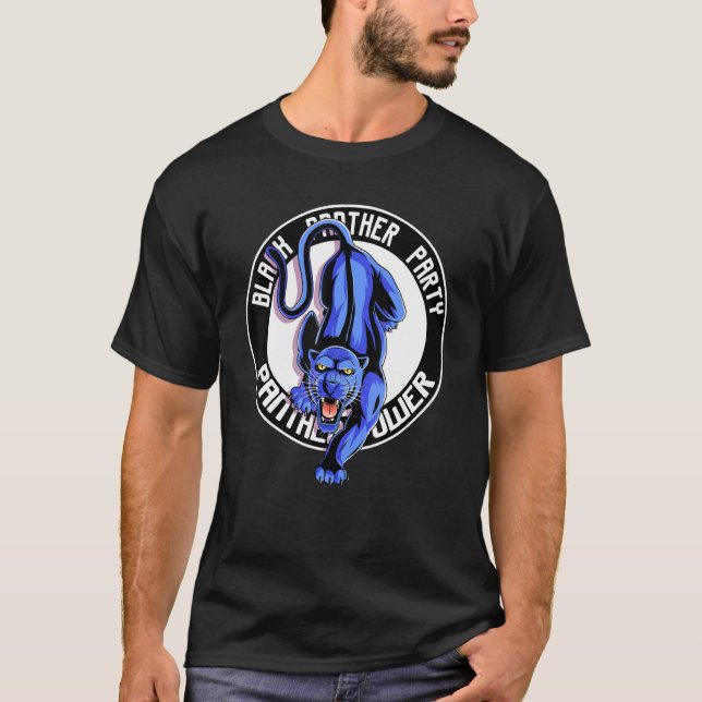 T-shirt Black Power Panther Party (Devant)