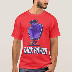 T-shirt Black Power Panther Party Oakland 1966 Cartoon Fis