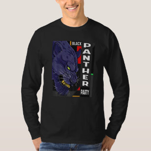 T-shirt Black Power Panther Party Oakland 1966 Retro