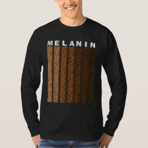 T-shirt Black Pride Melanin Afro American Leopard Plaid Wo
