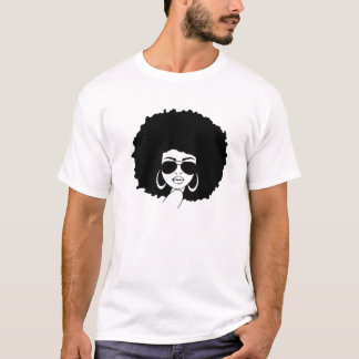 T-shirt Black Queen Afro Girl Magic Melanin Homme Femmes E
