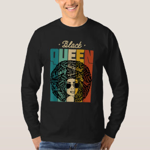 T-shirt Black Queen - Black History Mois & Pride Cadeau