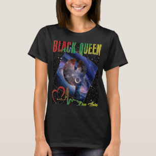 T-shirt Black Queen Eracisme African American Hist