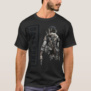 T-shirt Black Retro Days Gone Vest Fête des pères Offre Ph