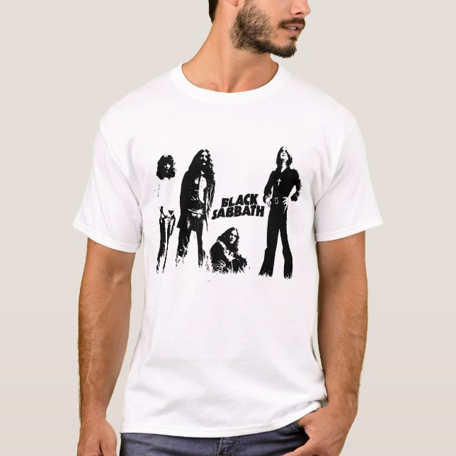 T-shirt Black Sabbath Group (Devant)