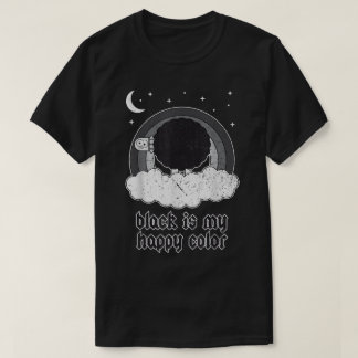 T-shirt Black Sheep Gothic Funny Design
