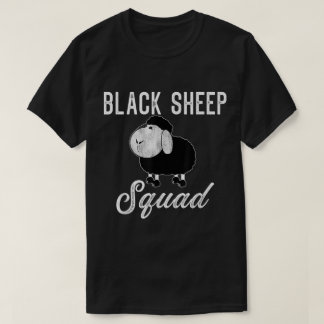 T-shirt Black Sheep Squad Funny Design