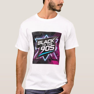 T-shirt "Black to the 90s" 