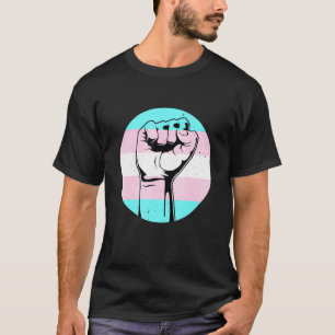 T-shirt Black Transgender Pro Black Lgbt Afro American Pri