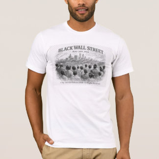 T-shirt Black Wall Street Shirts