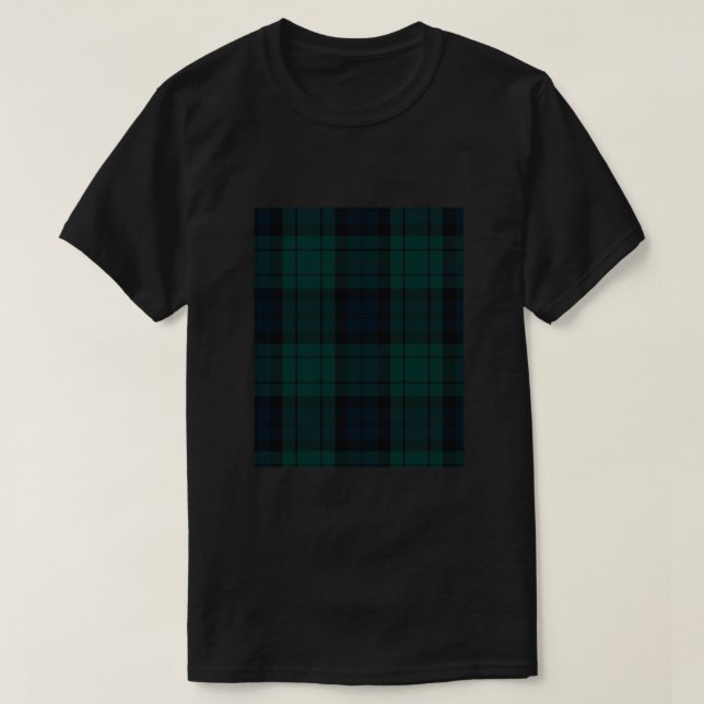 T-shirt Black Watch tartan Graphic (Design devant)