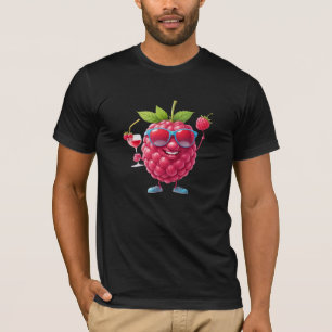 T-shirt Blackberry Fun Vacances joyeuses Boisson Tropicale