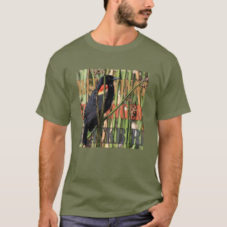 T-shirt Blackbird à ailes rouges