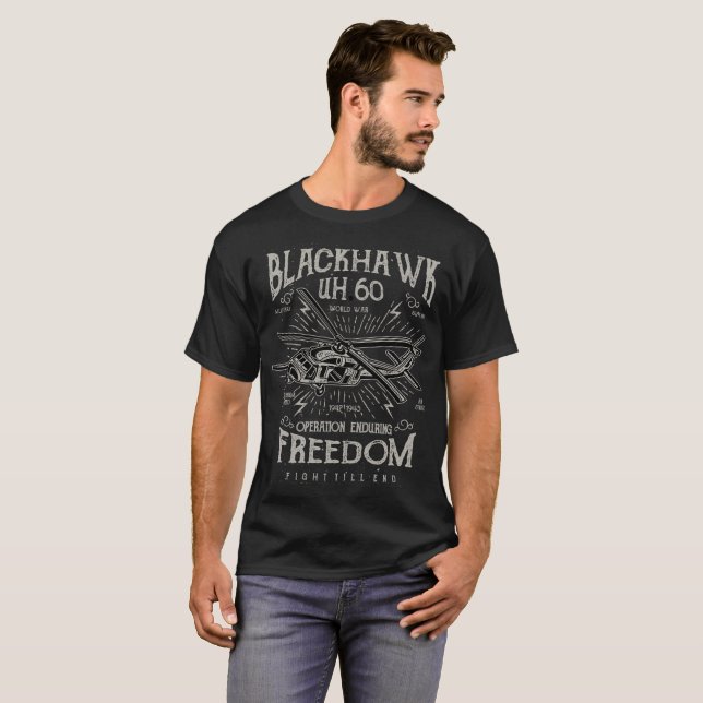 T-shirt Blackhawk (Devant entier)