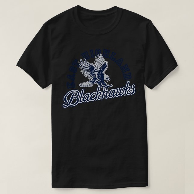 T-shirt Blackhawks de East Highland (Design devant)