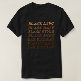 T-shirt Blackity Black Chaque mois Black History Pride Afr